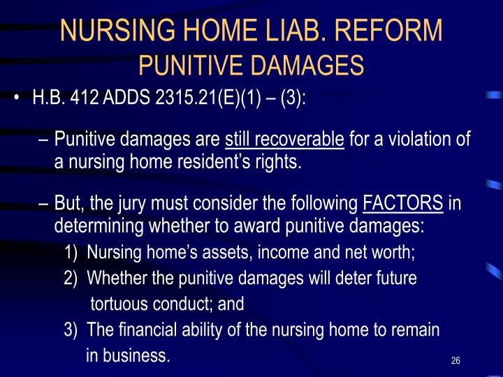 punitive damages punitive damages