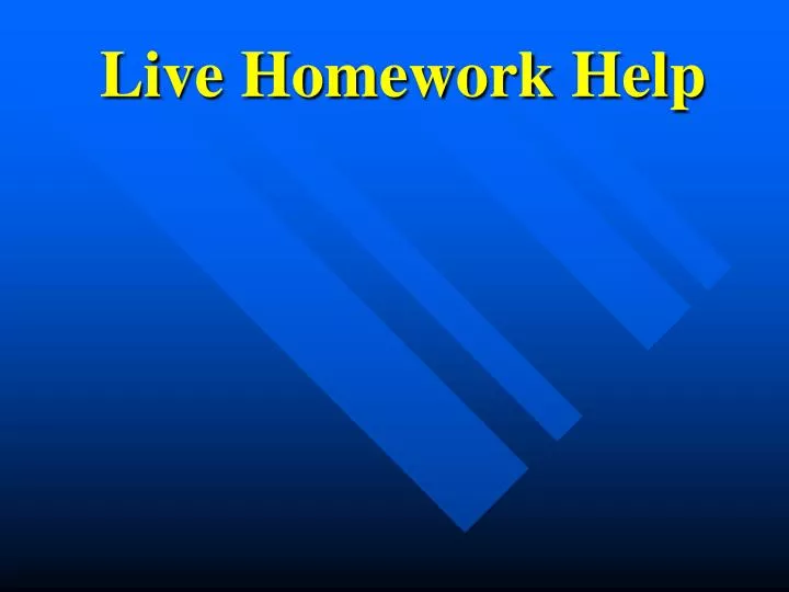 Alabama Live Homework Help