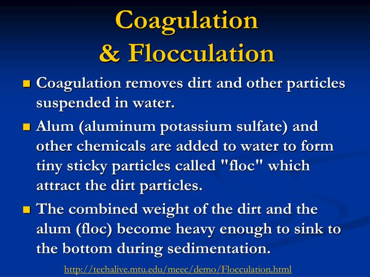 coagulation flocculation