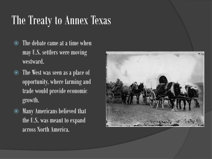 PPT 15.1 The Annexation of Texas PowerPoint Presentation ID4279468
