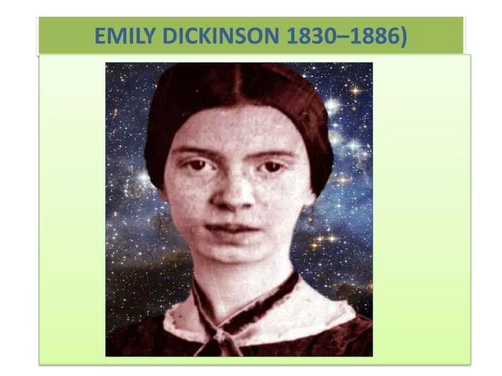 Research papers emily dickinson