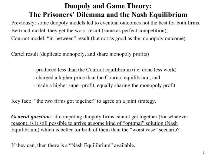 study of duopoly between intel and If you want to frustrate a bootstrapped entrepreneur, tell them to pay for their distributors’ advertising then, to really get them confused, tell them that it is cost efficient. study of duopoly between intel and If you want to frustrate a bootstrapped entrepreneur, tell them to pay for their distributors’ advertising then, to really get them confused, tell them that it is cost efficient.