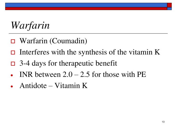 coumadin antidote coumadin antidote