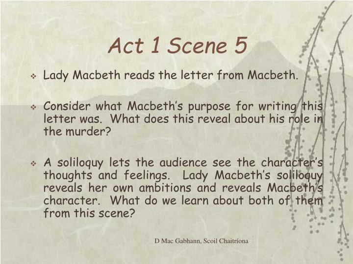 macbeth act 1 scene 5 essay macbeth act 1 scene 5 essay