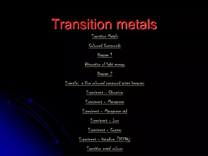 download electronic transitions and