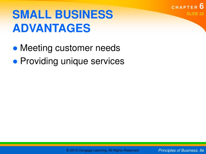 Benefits Of Starting A Small Business PPT - 6-1 Becoming an Entrepreneur 6-2 Small Business Basics 6-3