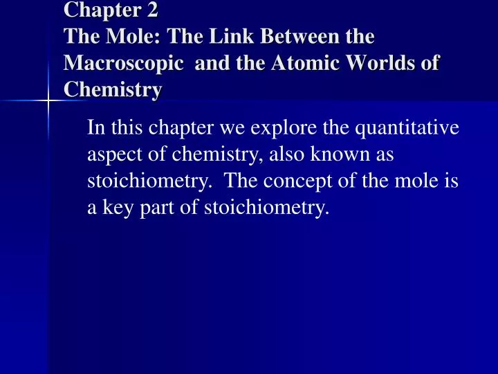 quantitative chapter 1 and 2 quantitative chapter 1 and 2