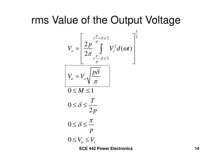 PPT Voltage Control of SinglePhase Inverters PowerPoint Presentation