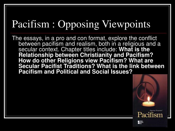 Opposing viewpoints essay