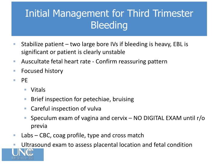 PPT - Third Trimester Bleeding, Postpartum Hemorrhage, & Shock ...