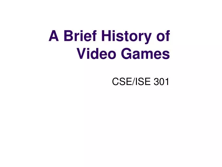 the history of video games essay the history of video games essay