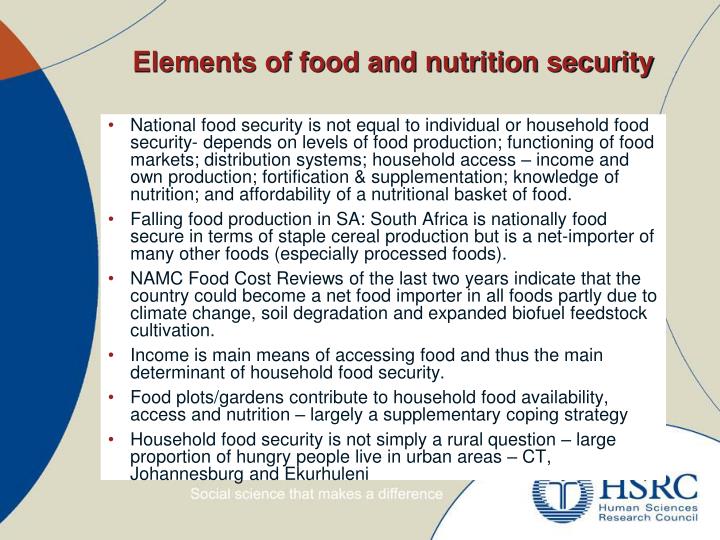 PPT - Food And Nutrition Security: Household Food Plots/Gardens ...