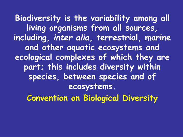 defining biodiversity among organisms essay Philosophical issues in ecology: recent trends and in ecology: recent trends and future directions terms such as “biodiversity” is important. defining biodiversity among organisms essay Philosophical issues in ecology: recent trends and in ecology: recent trends and future directions terms such as “biodiversity” is important.