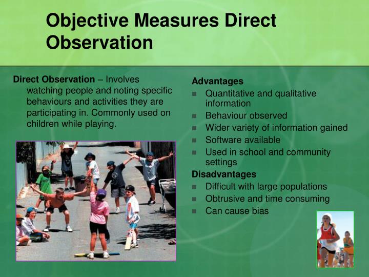 objective observation