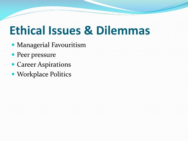 unethical dilemmas in the workplace unethical dilemmas in the workplace