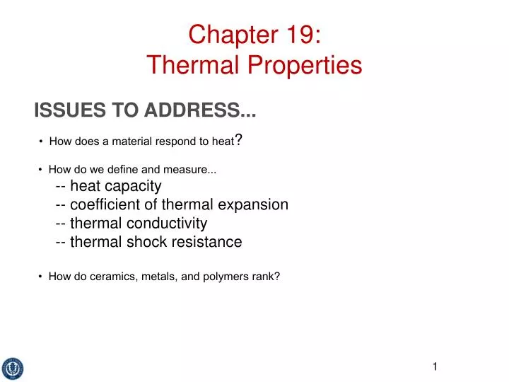 Ppt Chapter Thermal Properties Powerpoint Presentation Free