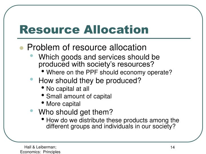 resource allocation problem Health resource allocation resource allocation in health and elsewhere should satisfy two main ethical criteria first, it should be cost-effective—limited resources for health should be allocated to maximize the health benefits for the population served. resource allocation problem Health resource allocation resource allocation in health and elsewhere should satisfy two main ethical criteria first, it should be cost-effective—limited resources for health should be allocated to maximize the health benefits for the population served.