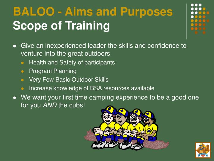 PPT BALOO Training PowerPoint Presentation ID4491121