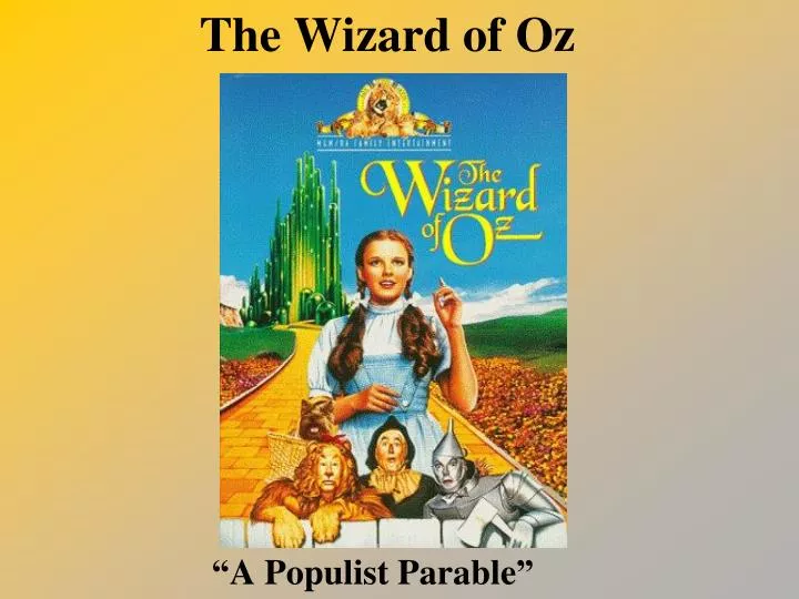 wizard of oz scholarly articles