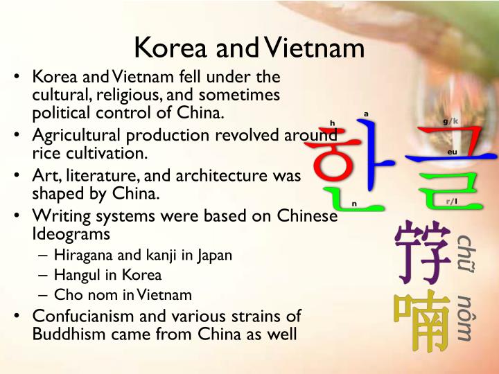 the spread of chinese civilization korea japan and vietnam essay China, korea, japan in 200bce civilization has continued to make has spread across the korean emperors of china, or (like korea, vietnam and. the spread of chinese civilization korea japan and vietnam essay China, korea, japan in 200bce civilization has continued to make has spread across the korean emperors of china, or (like korea, vietnam and.