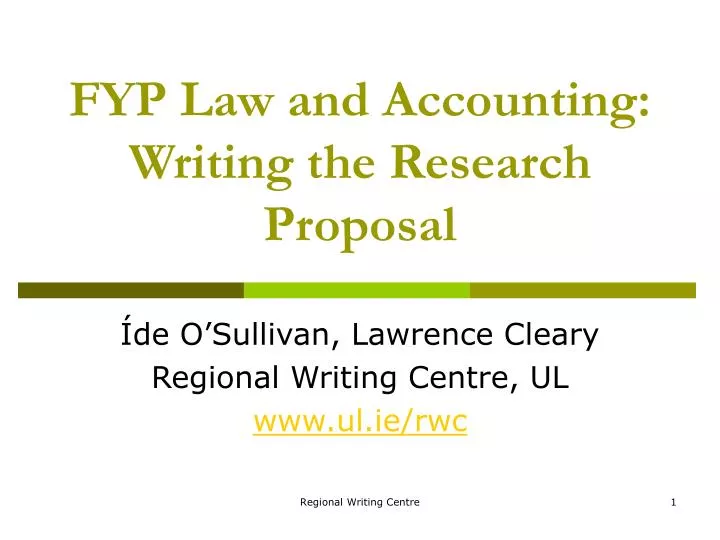 Dissertation Proposal Service Accounting