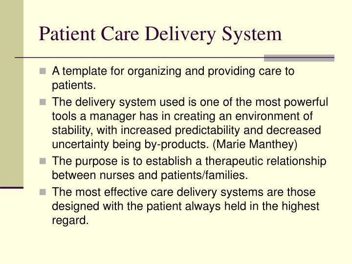 PPT Patient Care Delivery PowerPoint Presentation ID 4526524 ppt-patient-care-delivery-powerpoint-presentation-id-4526524