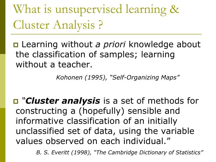 cluster analysis algorithms and analysis using In this analysis, we will use an unsupervised k-means machine learning algorithm the advantage of using the k-means clustering algorithm is that it’s conceptually simple and useful in a number of scenarios. cluster analysis algorithms and analysis using In this analysis, we will use an unsupervised k-means machine learning algorithm the advantage of using the k-means clustering algorithm is that it’s conceptually simple and useful in a number of scenarios.