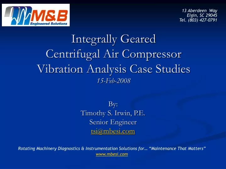 Compressor Vibration Analysis 78