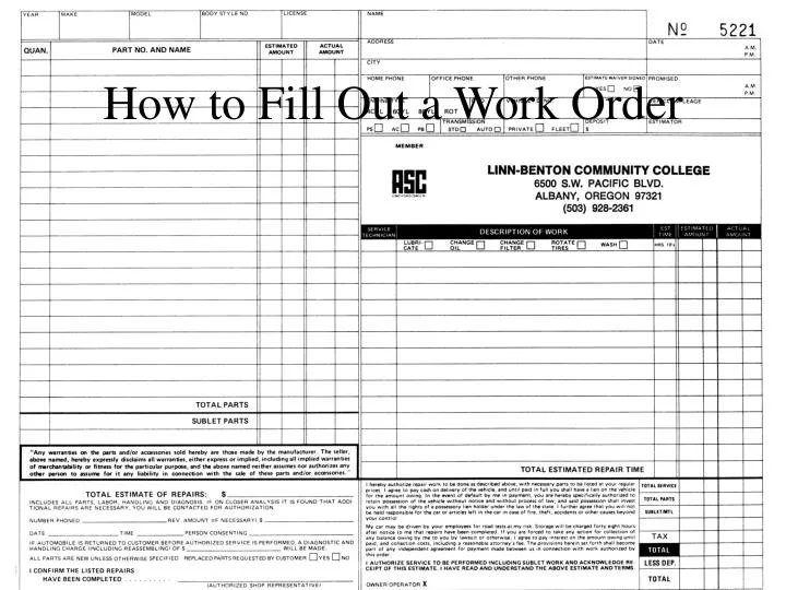 PPT How To Fill Out A Work Order PowerPoint Presentation ID 4551756 ppt-how-to-fill-out-a-work-order-powerpoint-presentation-id-4551756