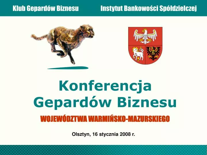 Ppt Konferencja Gepard W Biznesu Powerpoint Presentation Free