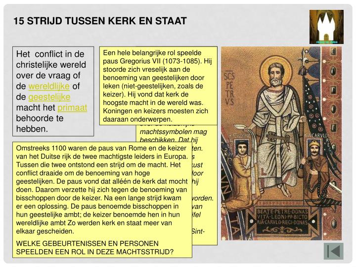 Kerk En Staat Gescheiden PPT - TIJDVAK 4 Tijd van steden en staten Andere namen voor deze tijd