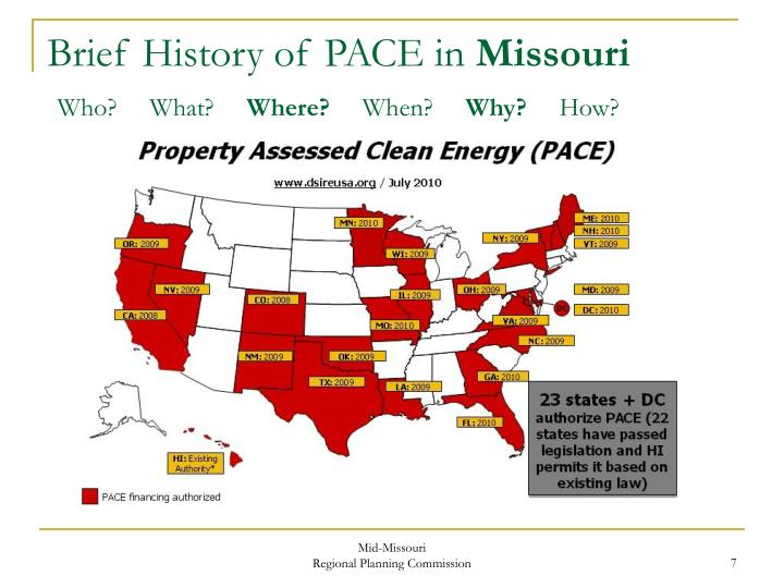 PPT - PACE Property Assessed Clean Energy for Missouri PowerPoint Presentation - ID:4568137