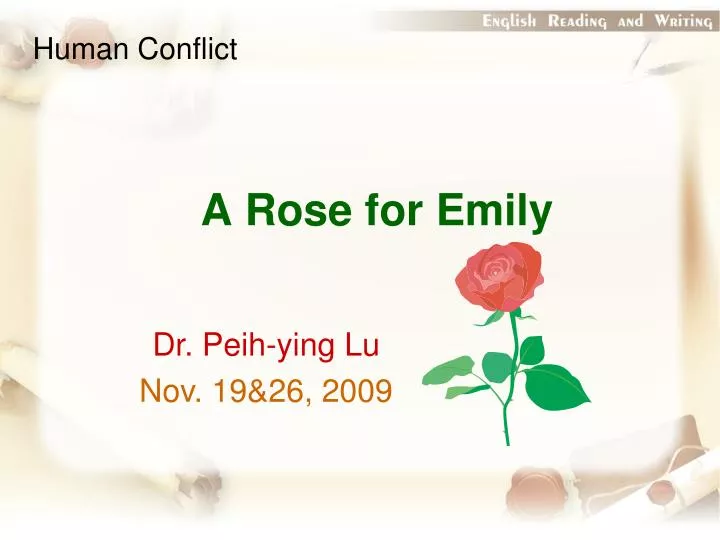 the attempts of emily to stop the passage of time in the short story a rose for emily by william fau the attempts of emily to stop the passage of time in the short story a rose for emily by william fau