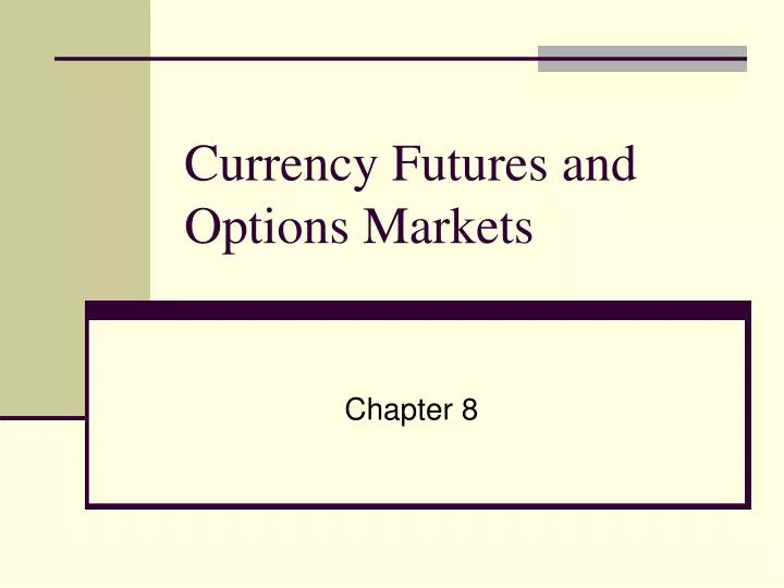 Forex futures options explained