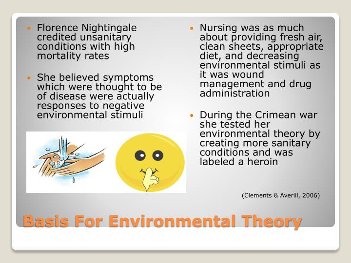 florence nightingale environmental theory