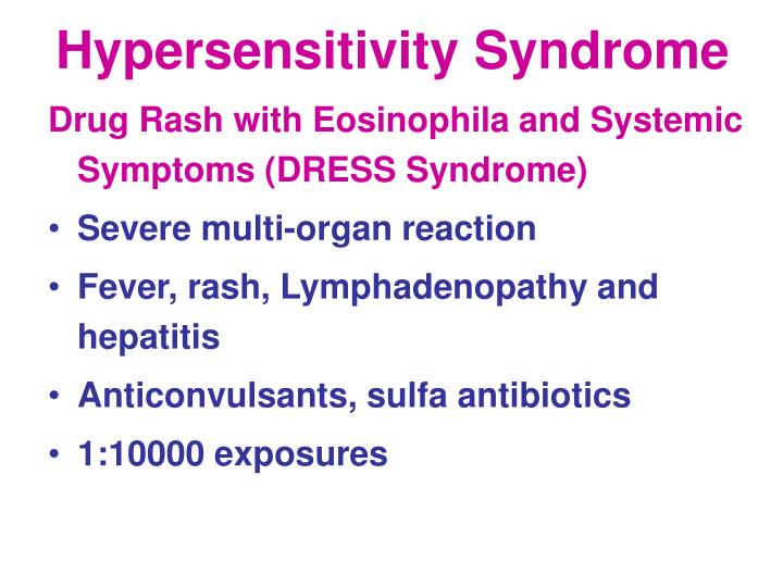 hypersensitivity syndrome #10