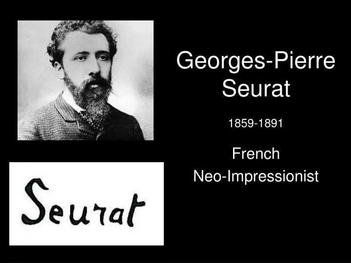 georges seurat the neo impressionist essay georges seurat the neo impressionist essay