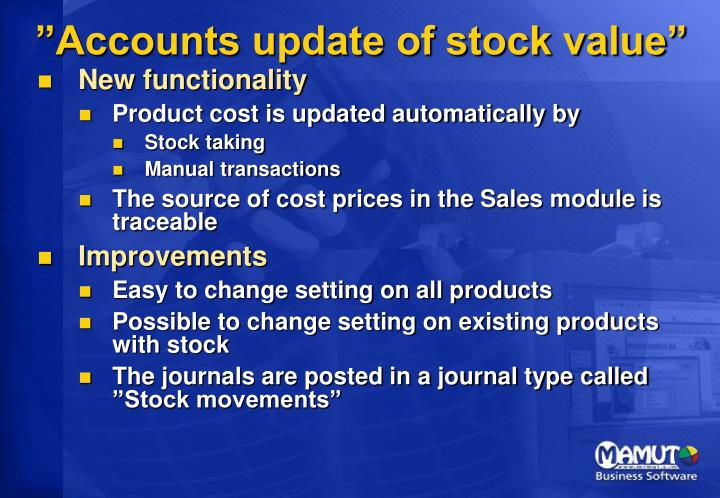 Stock options naming convention