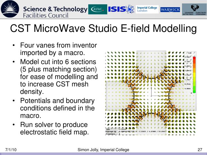 microwave studio cst microwave studio cst