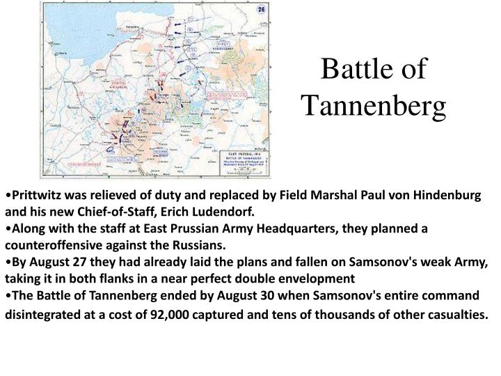 battle of tannenberg location battle of tannenberg location