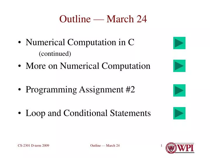 Conditional Assignment