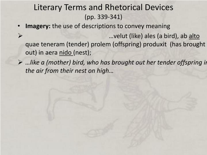 literary terms rhetorical devices Principal rhetorical and literary devices 1 alliteration: repetition of the same letter at beginning of words or syllables: marcus me momordit 2 anaphora: the repetition of a word or phrase for emphasis. literary terms rhetorical devices Principal rhetorical and literary devices 1 alliteration: repetition of the same letter at beginning of words or syllables: marcus me momordit 2 anaphora: the repetition of a word or phrase for emphasis.