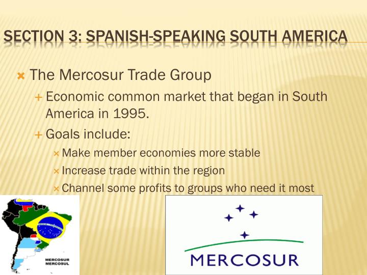 Mercosur Trade Group 36