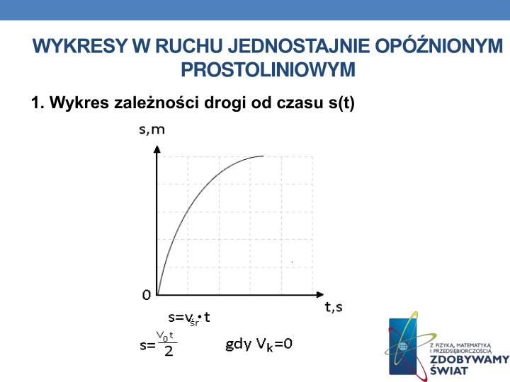 Wzór Na Prędkość W Ruchu Jednostajnie Prostoliniowym PPT - Nazwa szkoły: ZSO NR 5 GIMNAZJUM NR 17 ID grupy: 98/5_MF_G2