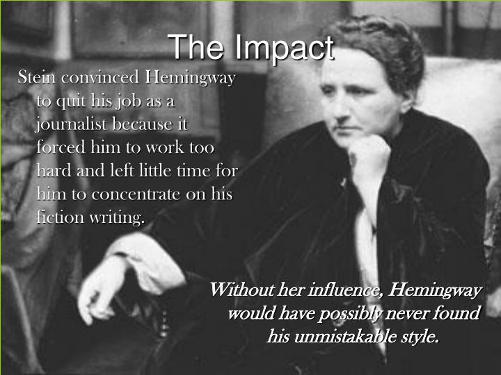 the writing style of gertrude stein Add to the latter the name of gertrude stein, one of the most avant-garde of modernist writers in the we could say, in the case of someone like stein, whose most experimental writing seems highly abstract, patently disconnected from views and opinions, or even from politics or maybe. the writing style of gertrude stein Add to the latter the name of gertrude stein, one of the most avant-garde of modernist writers in the we could say, in the case of someone like stein, whose most experimental writing seems highly abstract, patently disconnected from views and opinions, or even from politics or maybe.