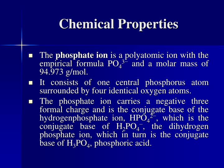 PPT Phosphates PowerPoint Presentation ID4872651