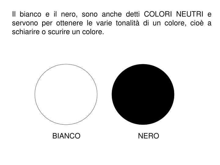 Che Colori Servono Per Fare Il Marrone PPT - I COLORI PowerPoint Presentation - ID:4911007