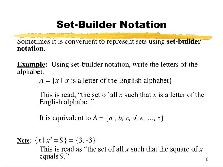 set builder notation DriverLayer Search Engine