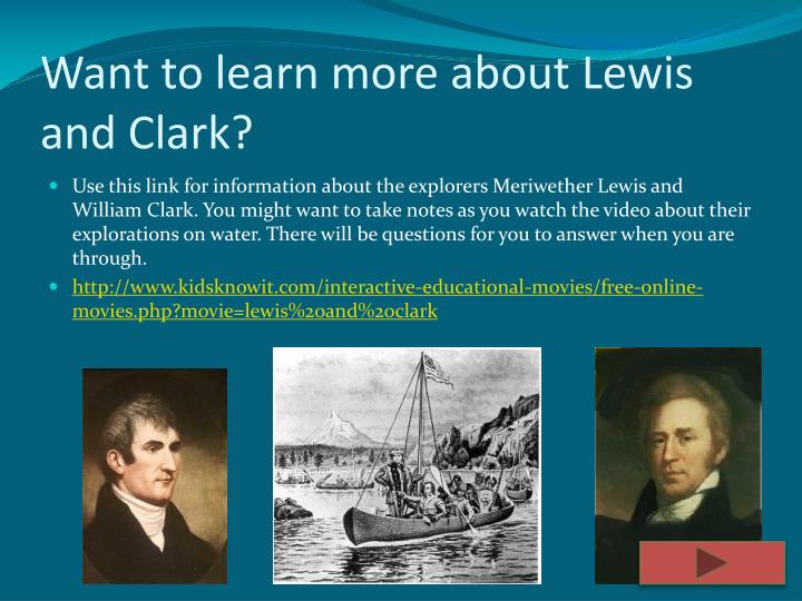 PPT The Explorations Of Lewis And Clark PowerPoint Presentation ID