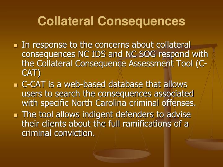 PPT - DMC With CJ System; Collateral Consequences; And Legal And Policy ...